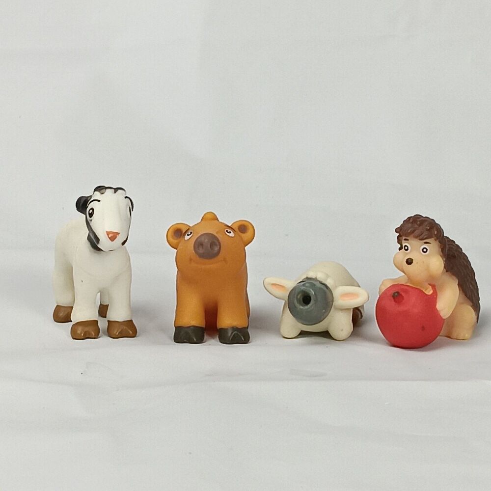 Deagostini My Small Animal Farm Goat Pigs Porcupine Replacement Figures Plastic